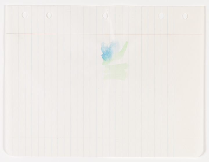 Untitled (Loose leaf notebook drawings - box 8, group 3: drawing 1)