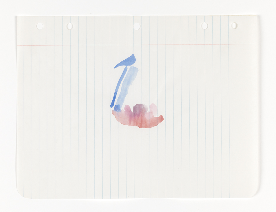 Untitled (Loose leaf notebook drawings - box 9, group 10: drawing 5)