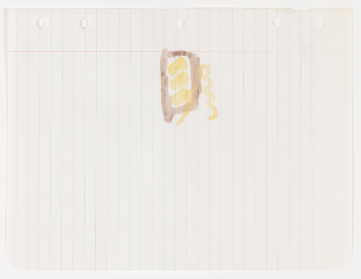 Untitled (Loose leaf notebook drawings - box 9, group 10: drawing 7)