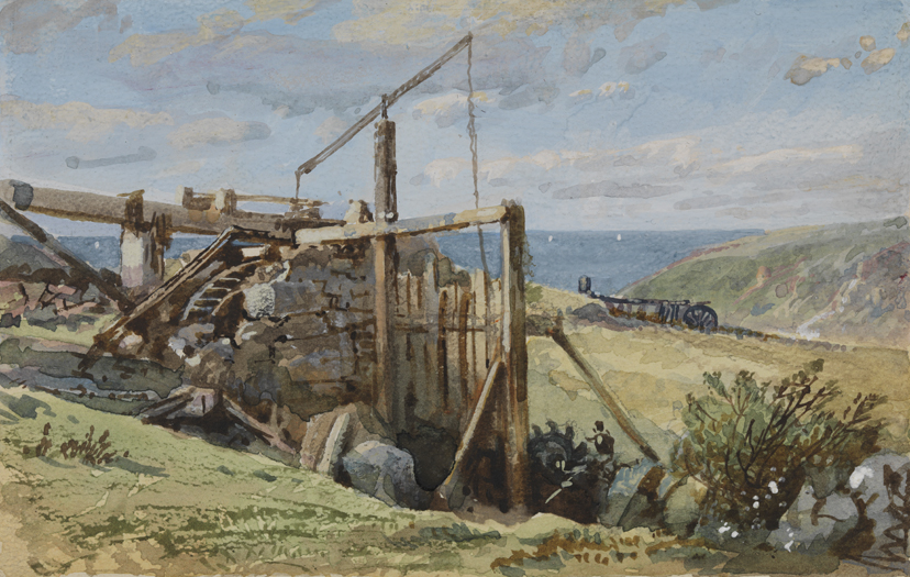 A Stamping Mill, Coast of Cornwall