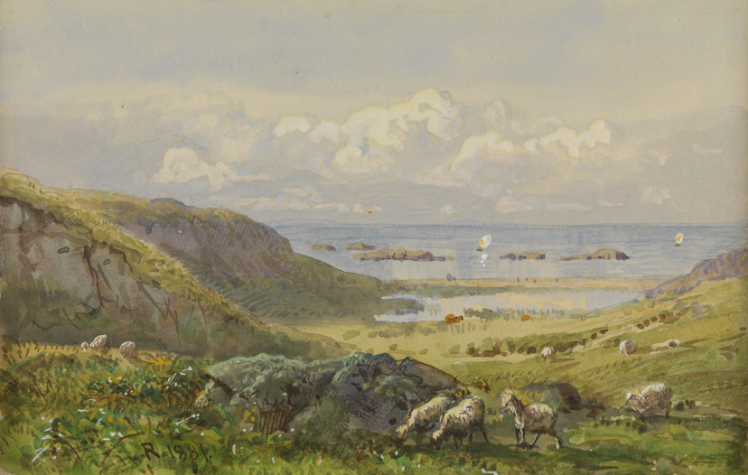 Entrance to West Cove, Conanicut Island