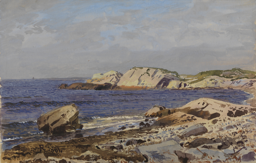 Narrow River Rocks, Narragansett Bay, R. I.