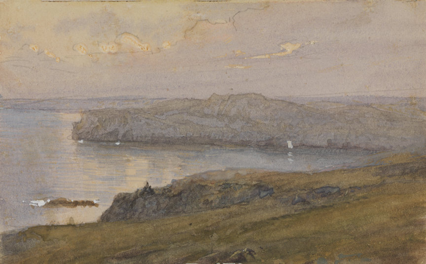 View from the South Piazza of W. T. R.'s House on Conanicut Island