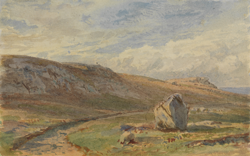 The Road to the House of W. T. Richards on Conanicut Island