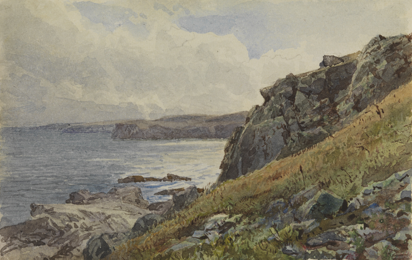 Looking up the Bay from Conanicut Island