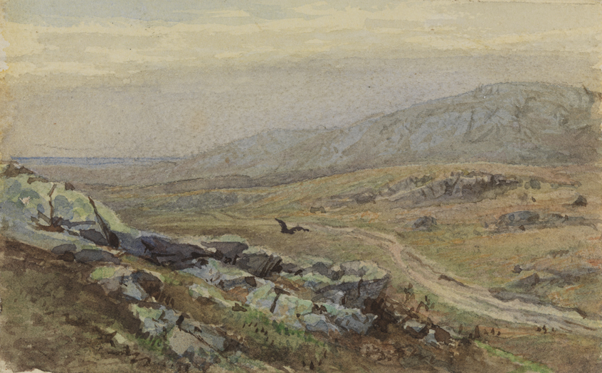 The Road through the Moor, Conanicut Island