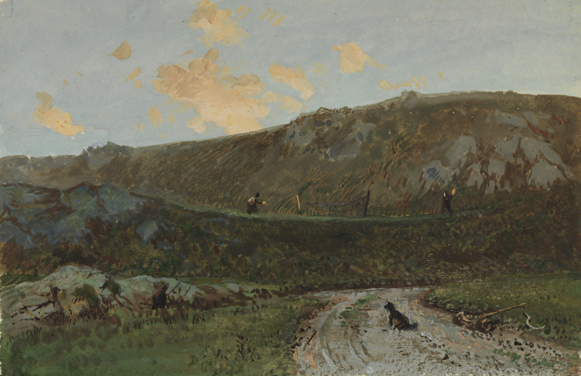 The Children's Tennis Court, Conanicut Island