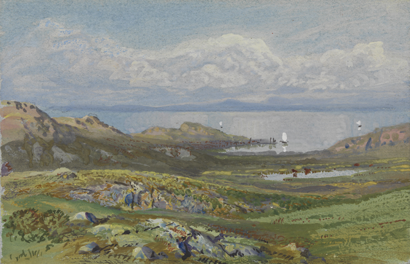 Looking Toward Mount Hope from Conanicut Island