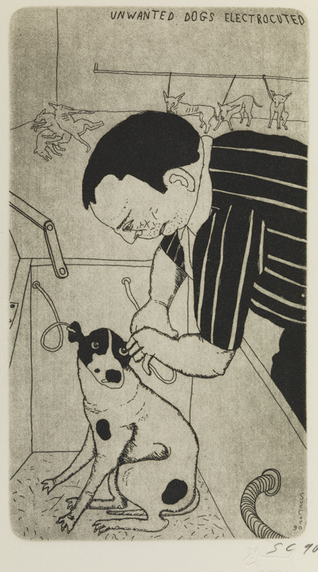 UNWANTED DOGS ELECTROCUTED