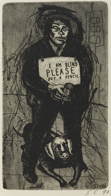 I AM BLIND PLEASE BUY A PENCIL