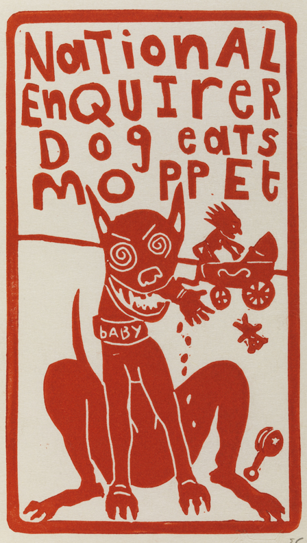 National Enquirer Eats Moppet