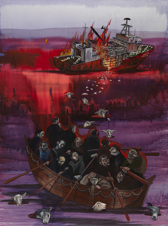 [Untitled painting from Sheep of Fools]