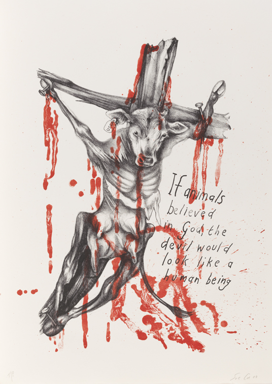 If Animals Believed in God the Devil Would Look Like a Human Being