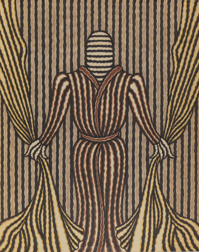 Untitled [from bathrobe series]