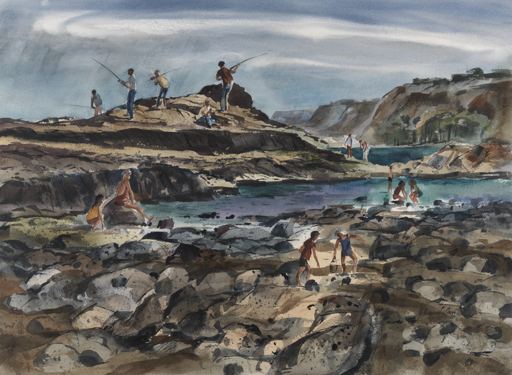 Low Tide at Royal Palms