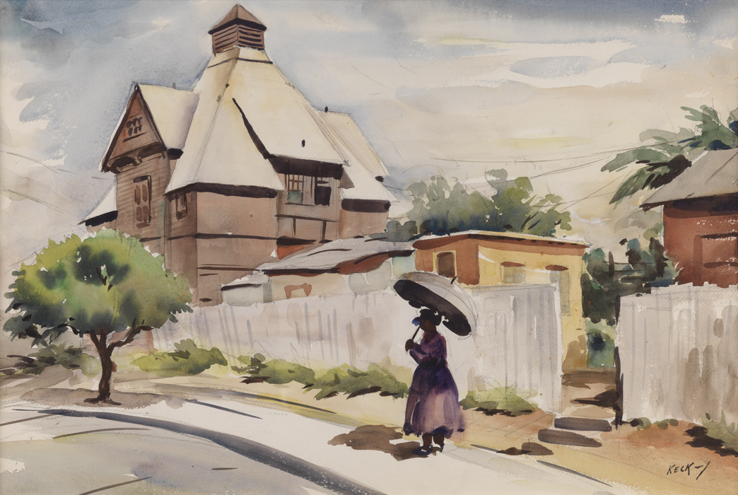 Untitled [Woman with parasol]