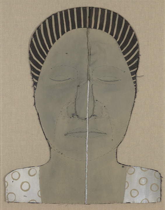 Untitled (Grey Cloth Face)