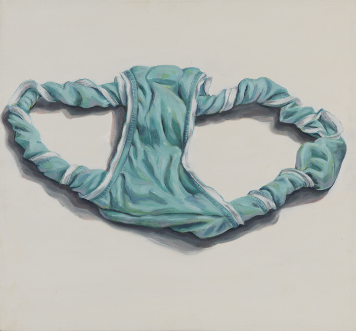 Blue and White Underwear