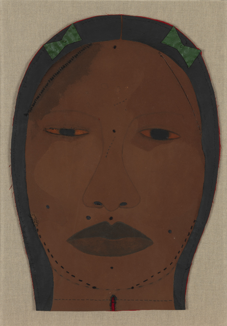 Untitled (Brown Cloth Face)
