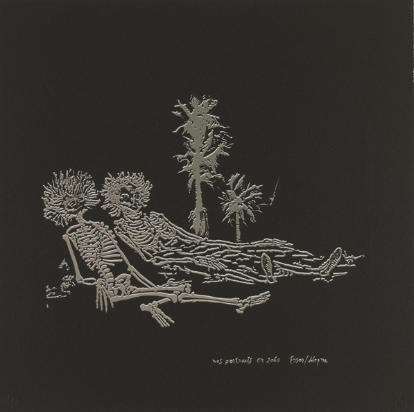 SecNos Portraits en 2060, Ensor/Wayne (Our Portraits in 2060, E/W)