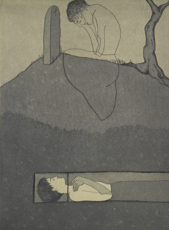 The Adventuress [Her spirit mourned for her body.]