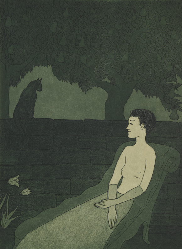 The Adventuress [Sometimes, they sat for hours in the garden]