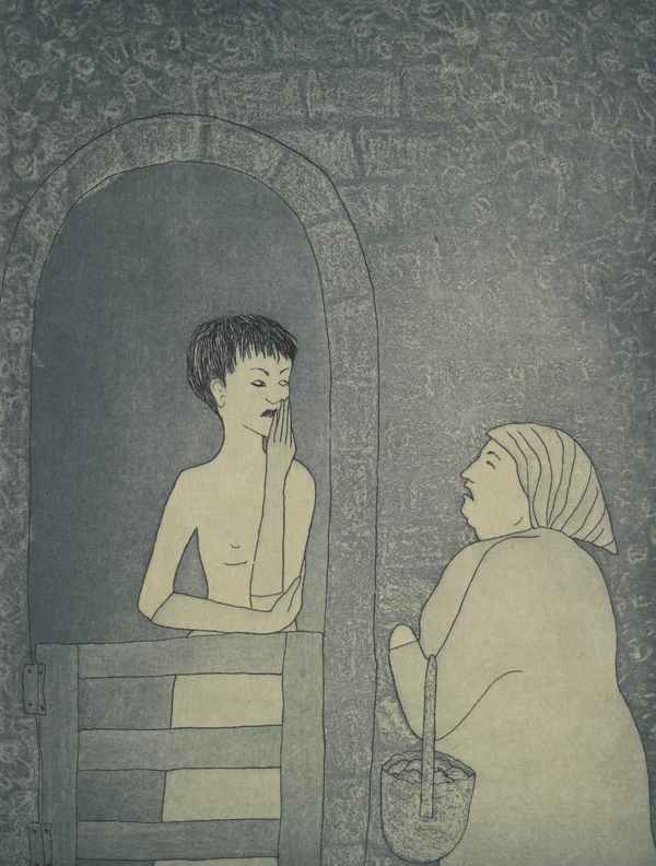 The Adventuress [One day an apple seller came]