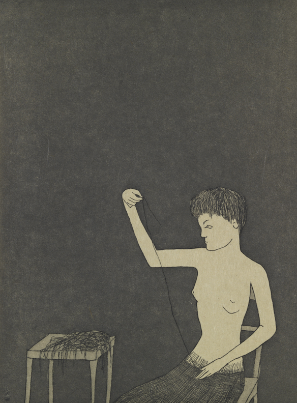 The Adventuress [She unraveled her shirt]