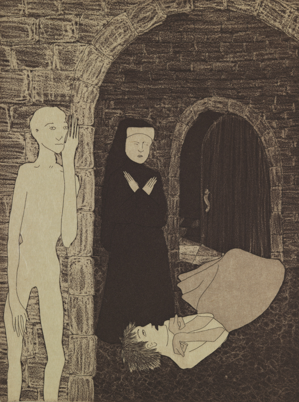 The Adventuress [He laid her there]