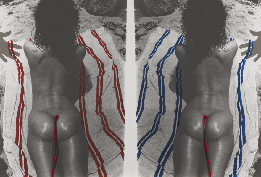 St. Valentine's Heart on the Beach (cover print)