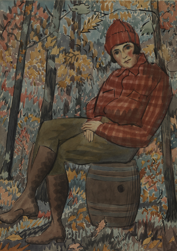 Portrait of Frances Strain