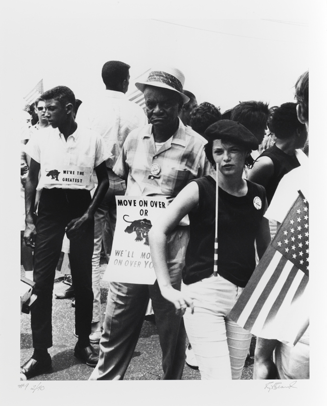 We vote with our feet, voices, organizing and determination.