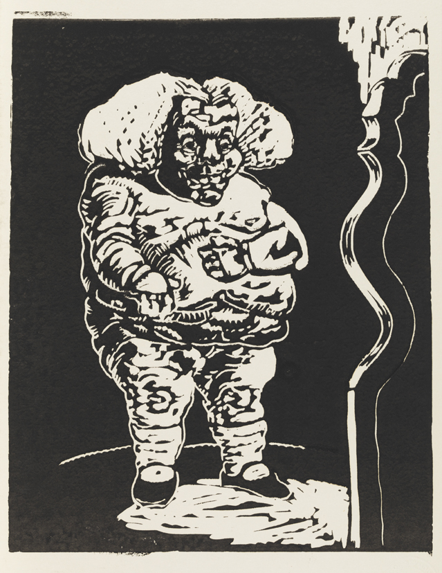 Untitled (related to the painting "Homage to Spain, Thalidomide Children and Others")