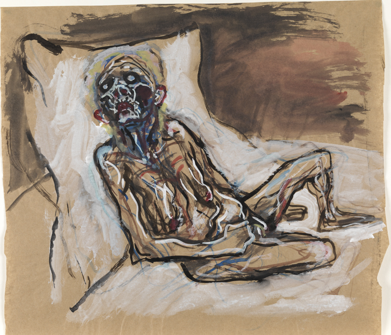 Contorted Old Woman #7