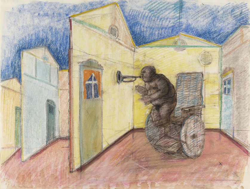 Study for "The Alarm"