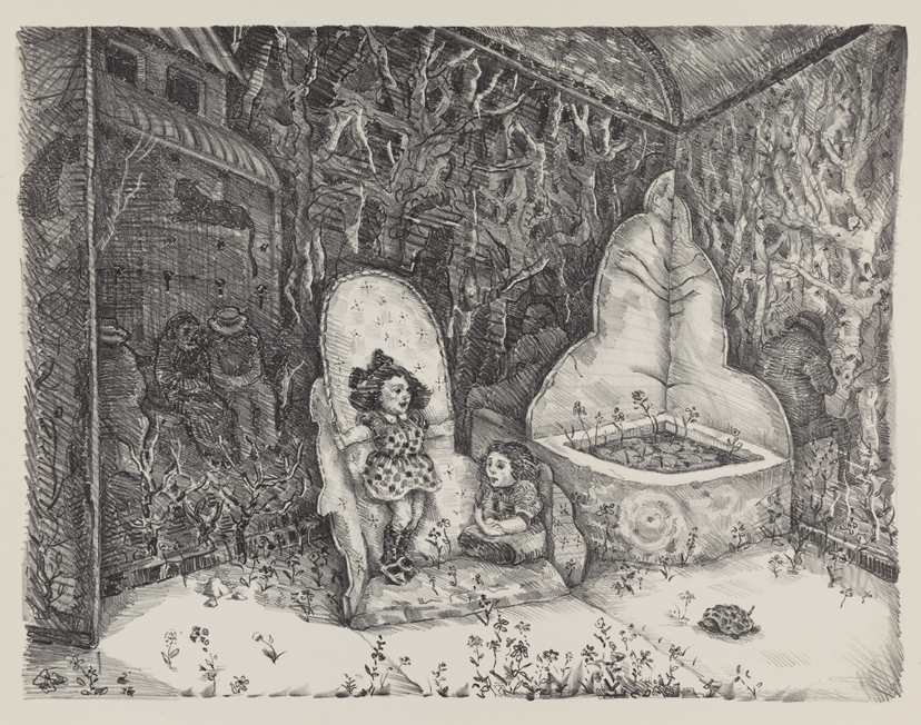 Girl Jumping Rope aka Lover's Fountaim