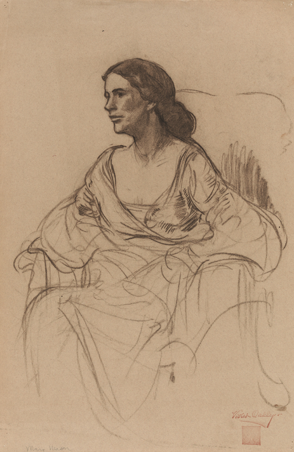 Study for the Portrait of Mary Townsend Mason