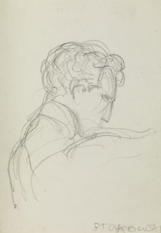 [Studies of Leopold Stokowski]