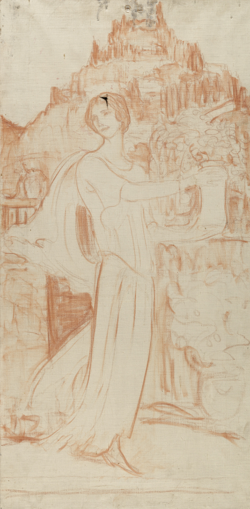 Josephine Underwood at Fiesole