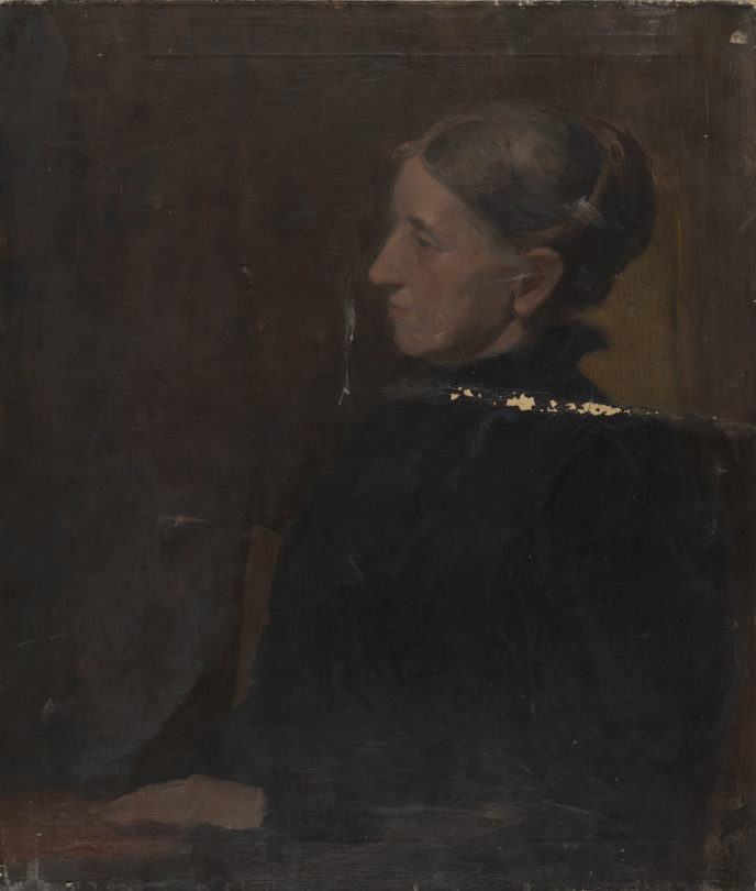 Profile Portrait of Mrs. Arthur Oakley, née Cornelia Swain