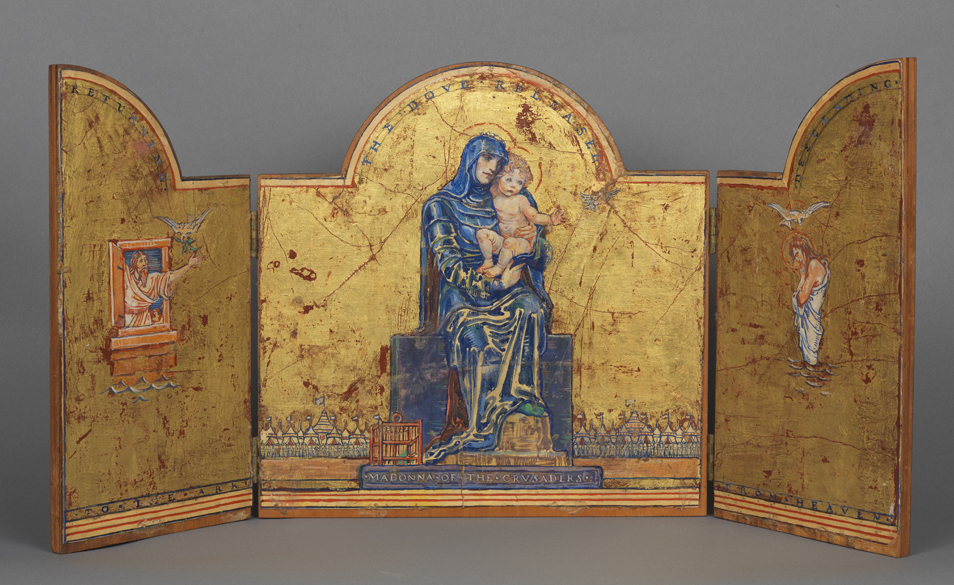 Maquette for the Madonna of the Crusaders Triptych
