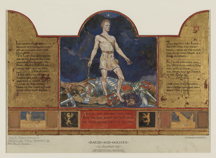 Study for the David and Goliath altarpiece