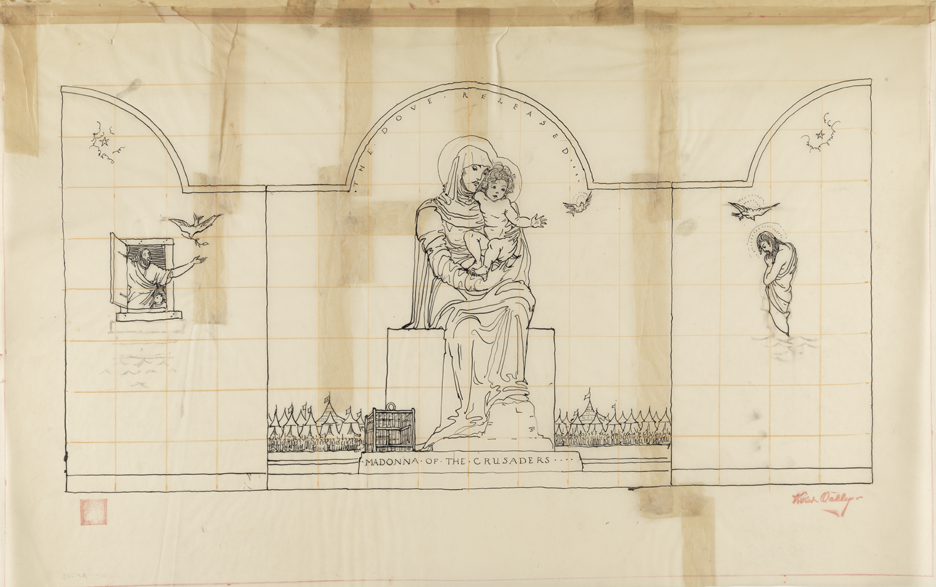 Study for the Madonna of the Crusaders altarpiece