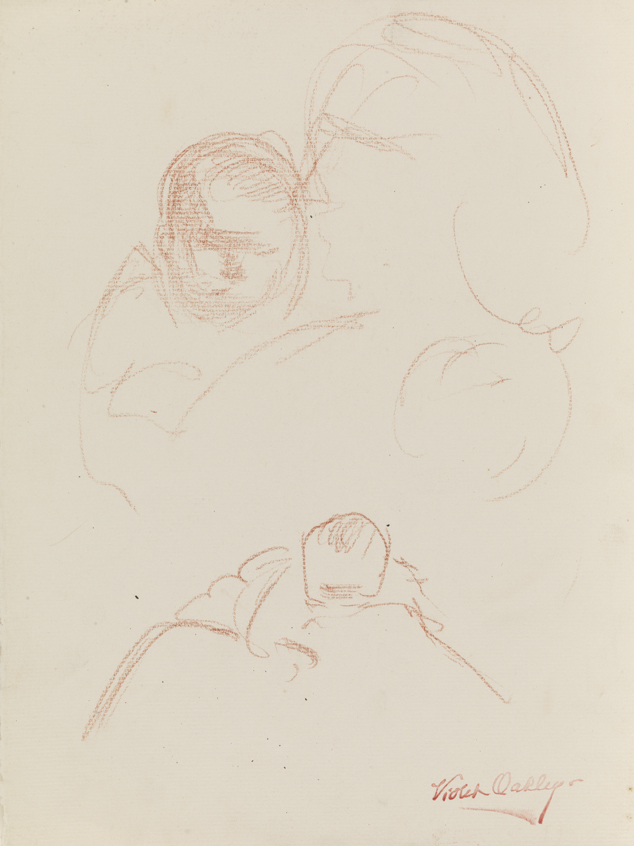 Study for the Madonna of the Crusaders altarpiece