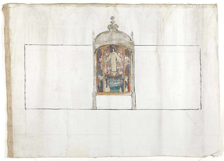 Study for central section, All Angels Church