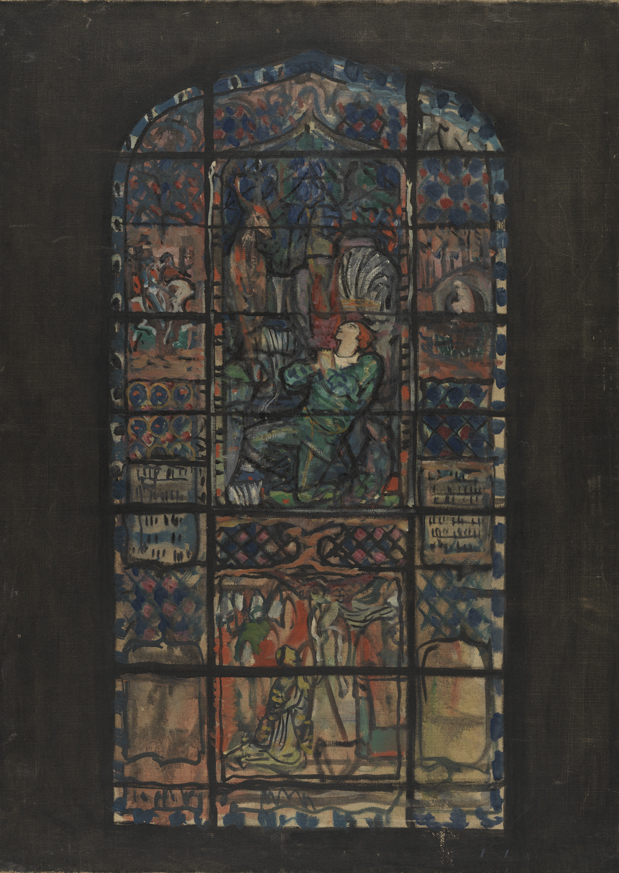 Study for the St. Hubert window