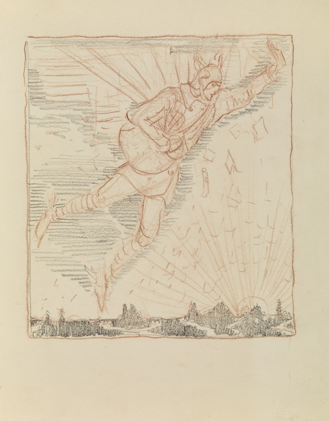 Christian Science Monitor, study for angel in the sky