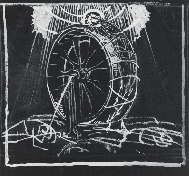 Christian Science Monitor, study for "Catherine of Alexandria"