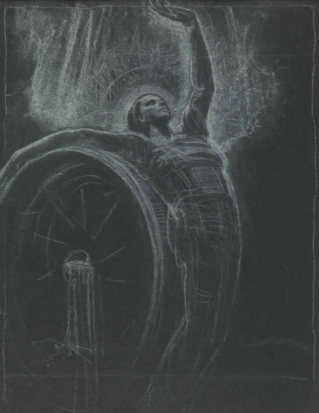 Christian Science Monitor, study for "Catherine of Alexandria"