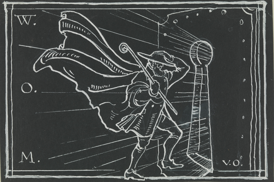 Christian Science Monitor, study of man by keyhole